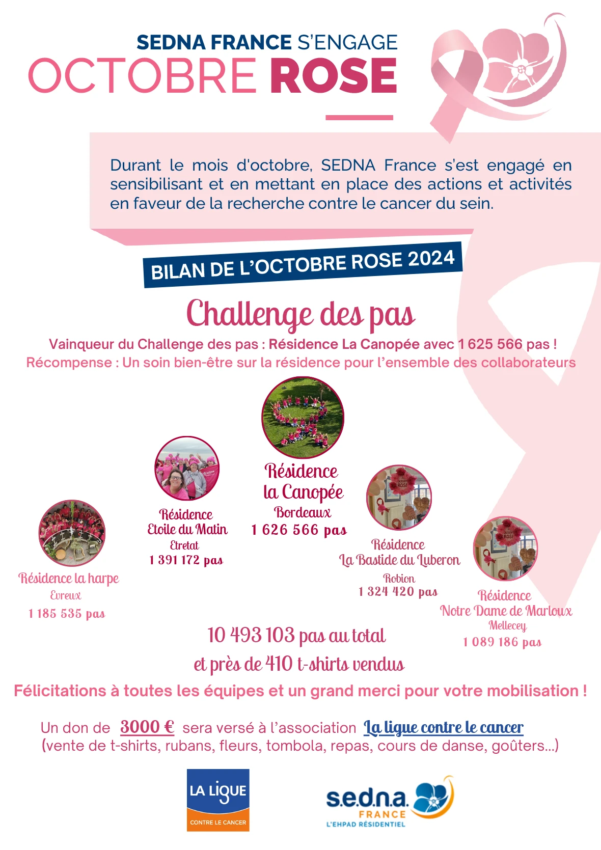 Octobre Rose 2024 SEDNA France